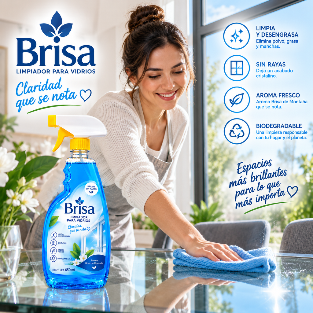 Limpiador para Vidrios BRISA