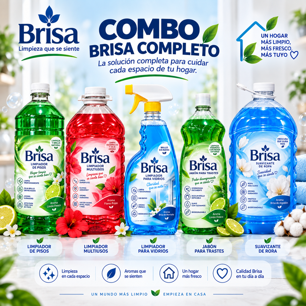 Combo BRISA Completo – Todo tu hogar, una sola solución