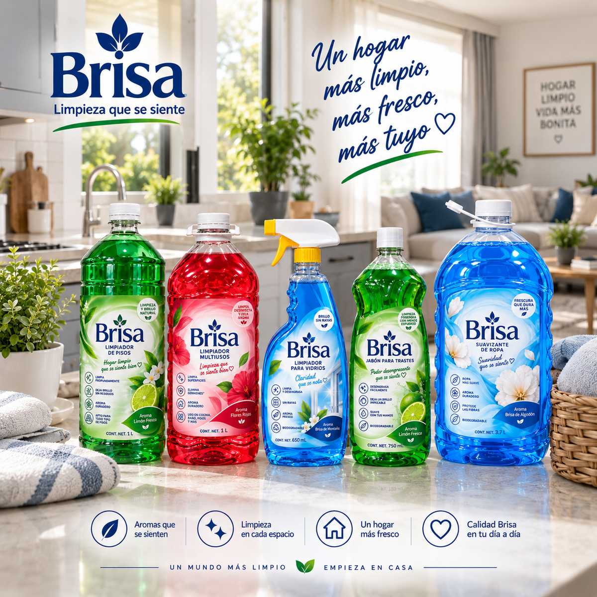 Combo BRISA Completo – Todo tu hogar, una sola solución