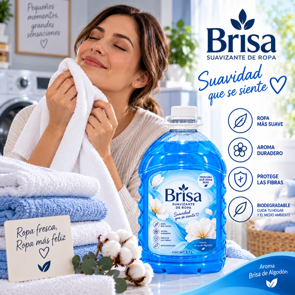 Suavizante de Ropa BRISA – Brisa de Algodón
